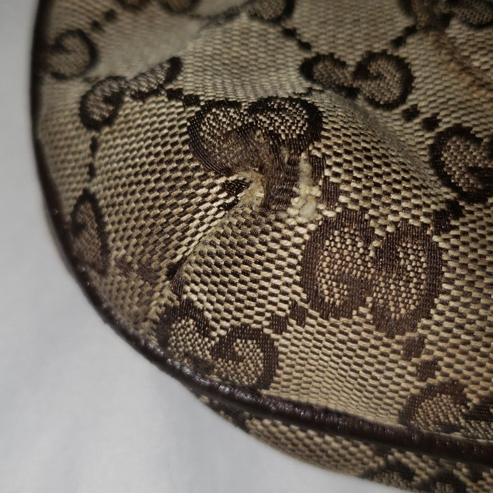 GUCCI GG Canvas Shoulder Bag Beige 122793 - Picture 11 of 16